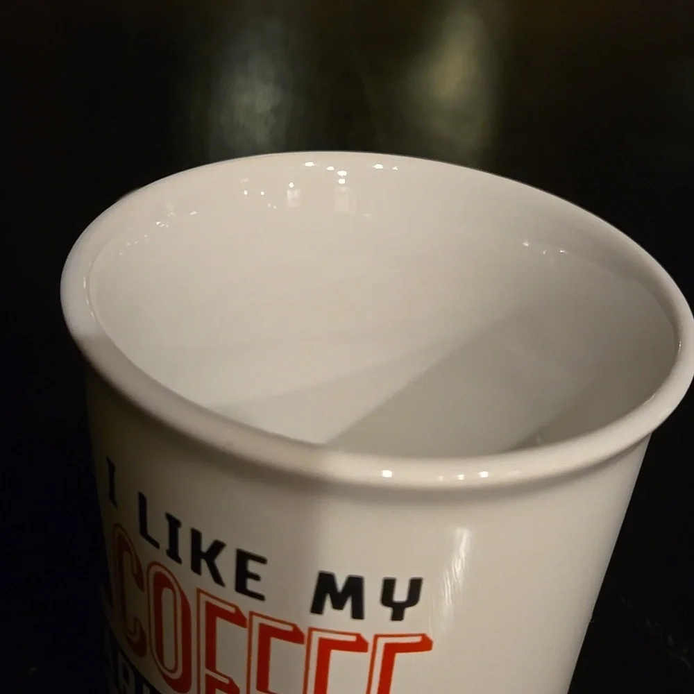 Star Wars Darth Vader I like my coffee on the dark side white black red mug - Picture 11 of 11